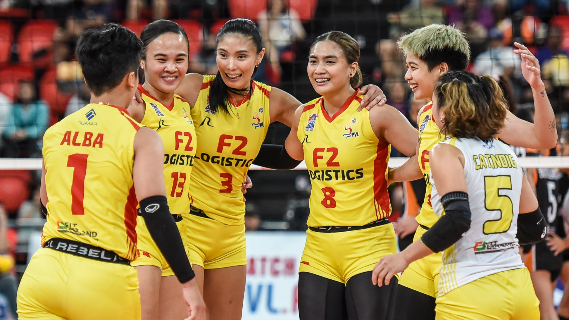 Jolina dela Cruz Ivy Lacsina take over as F2 Logistics scrapes